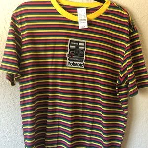 Striped Polaroid NWT Vintage T-Shirt